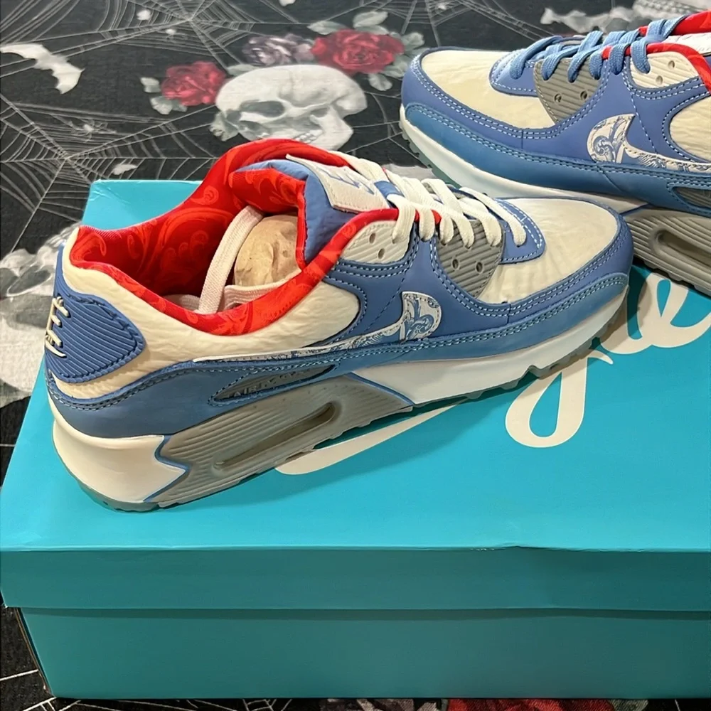 DS 2023 NIKE AIR MAX 90 DB18 DOERNBECHER HOSPITAL EMERSON HARRELL SZ MENS 8 NEW - Picture 6 of 10